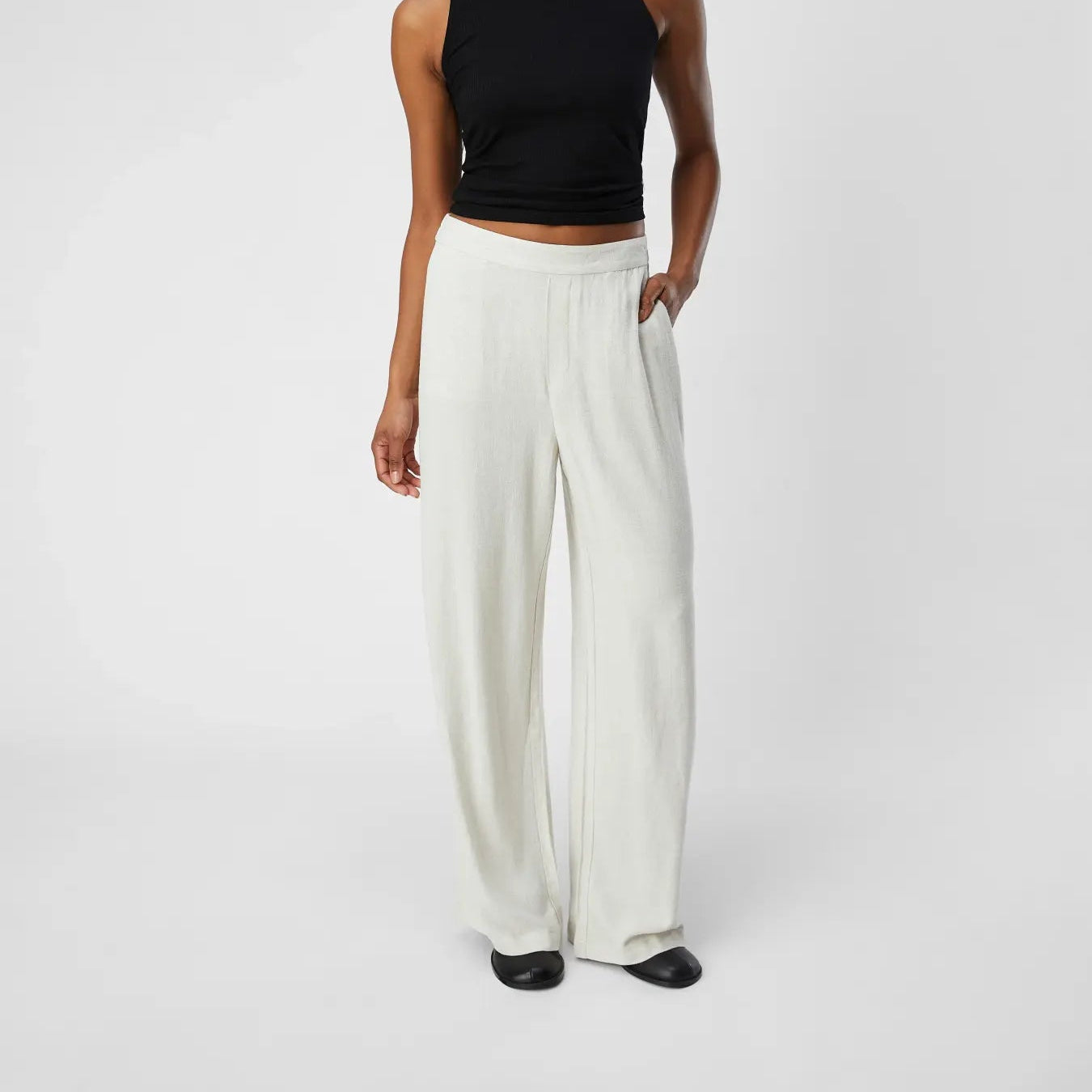 OBJSANNE ALINE WIDE PANT NOOS