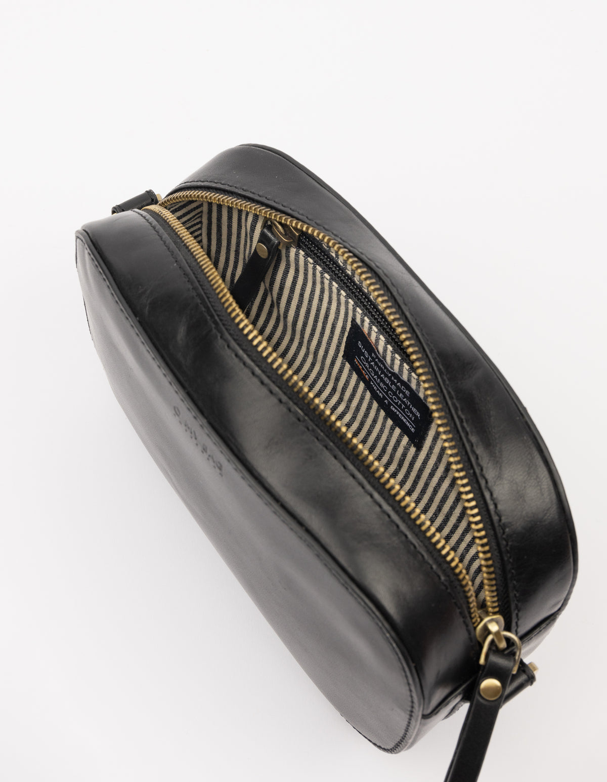 Maya Black Classic Leather