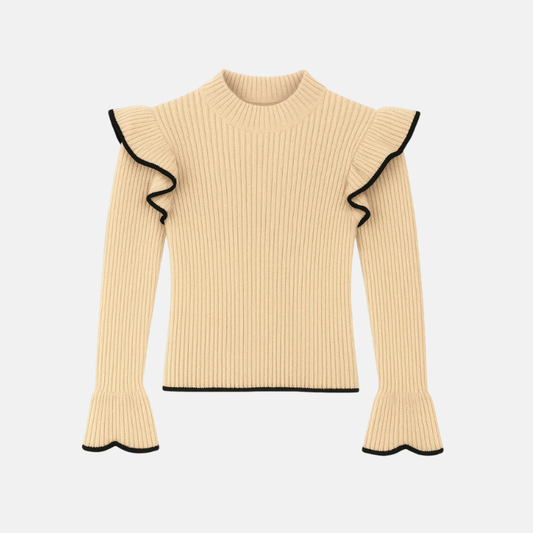 OBJAKI L/S RE NEW KNIT PULLOVER 142 DIV