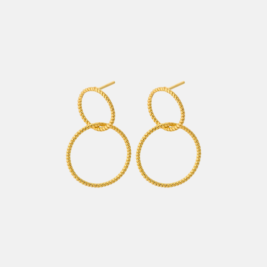 Double Twisted Earrings