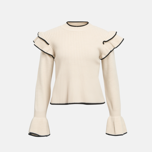 OBJAKI L/S RE NEW KNIT PULLOVER 142 DIV