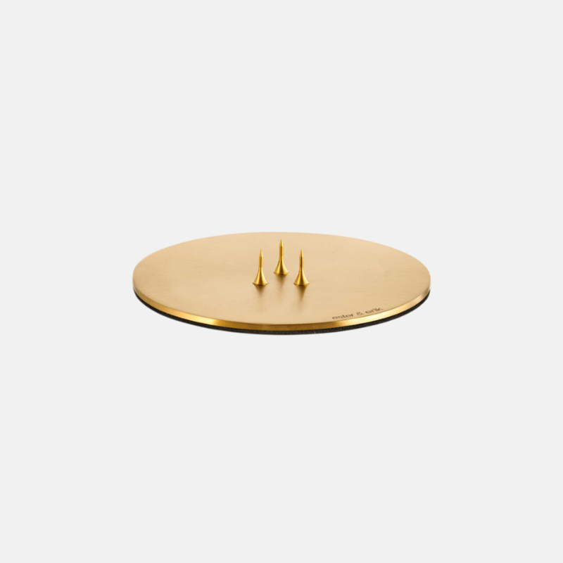 Kaarsenplateau Small Goud| MAT GOLD