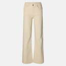 SLFWIDE BEA-KORI ECRU HW JEANS NOOS