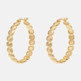 Afbeelding laden in Galerijviewer, Large Relic Hoop Earrings | ANNA+ NINA
