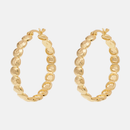 Large Relic Hoop Earrings | ANNA+ NINA