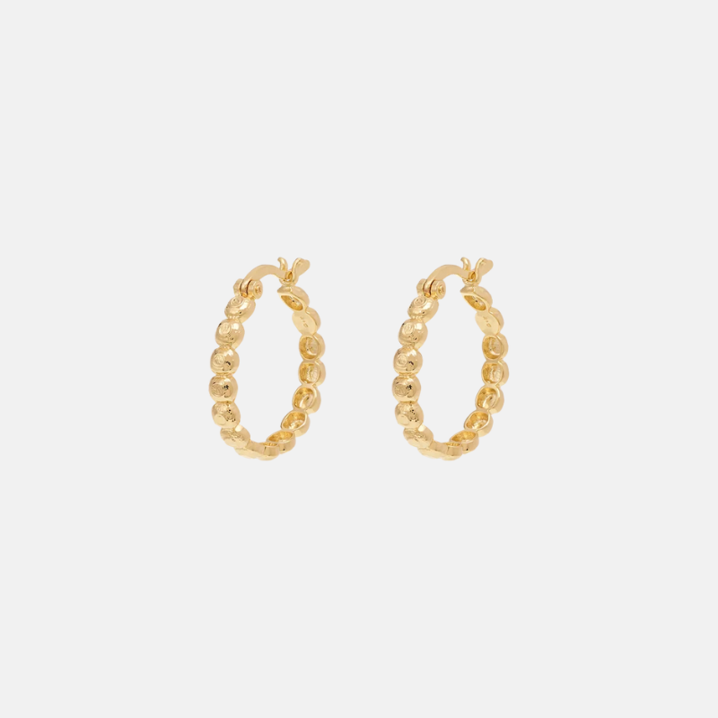 Small Relic Hoop Earrings