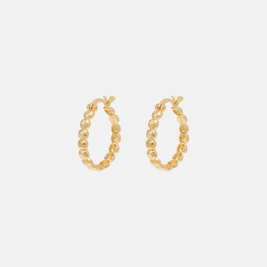 Small Relic Hoop Earrings