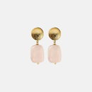 Ease Rose Quartz Earrings