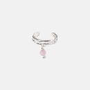 Gemstone Ear Cuff Rose Quartz