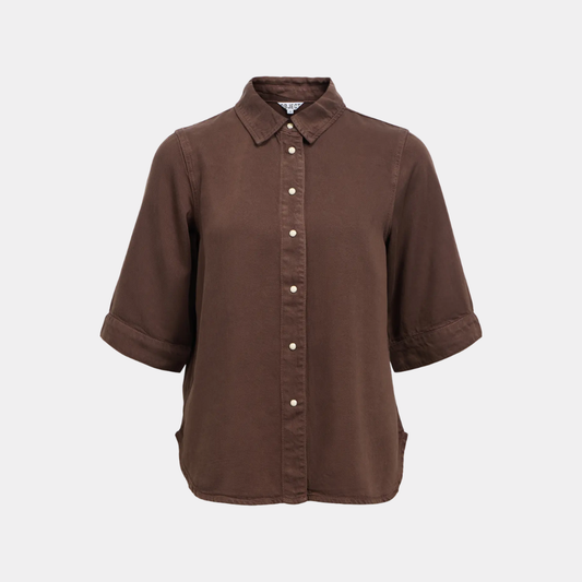 OBJFRAME 2/4 RE DENIM TOP NOOS