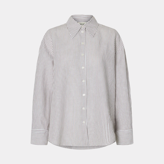 SLWCLEO OVERSIZE LINEN BLEND SHIRT NOOS