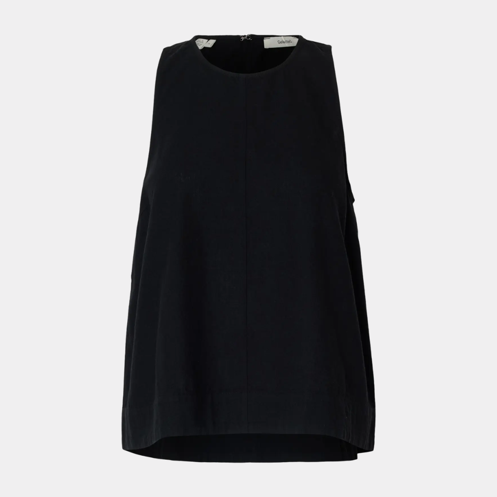 SLFLUISA SL LINEN BLEND TOP NOOS