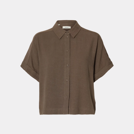 SLWVIVA SS CROPPED SUN SHIRT NOOS