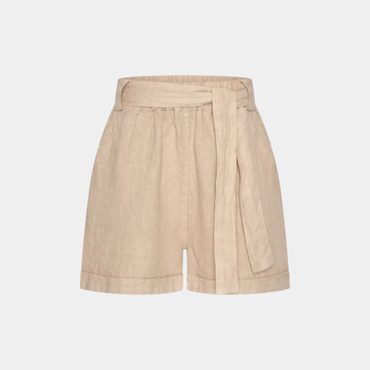 june linen shorts