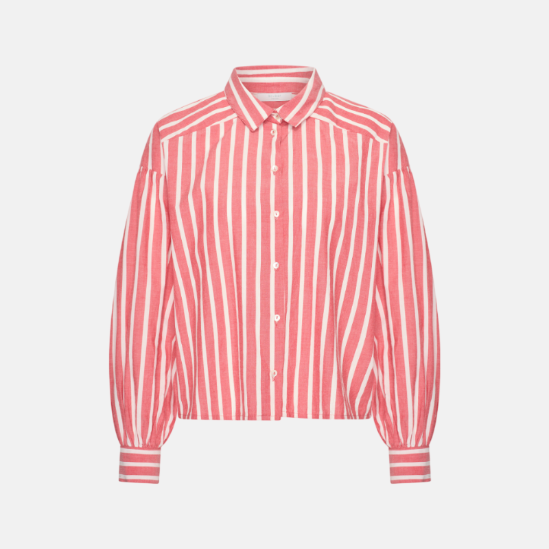 sarah short stripe blouse