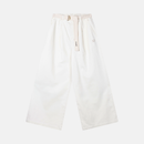 wide pants jog twill
