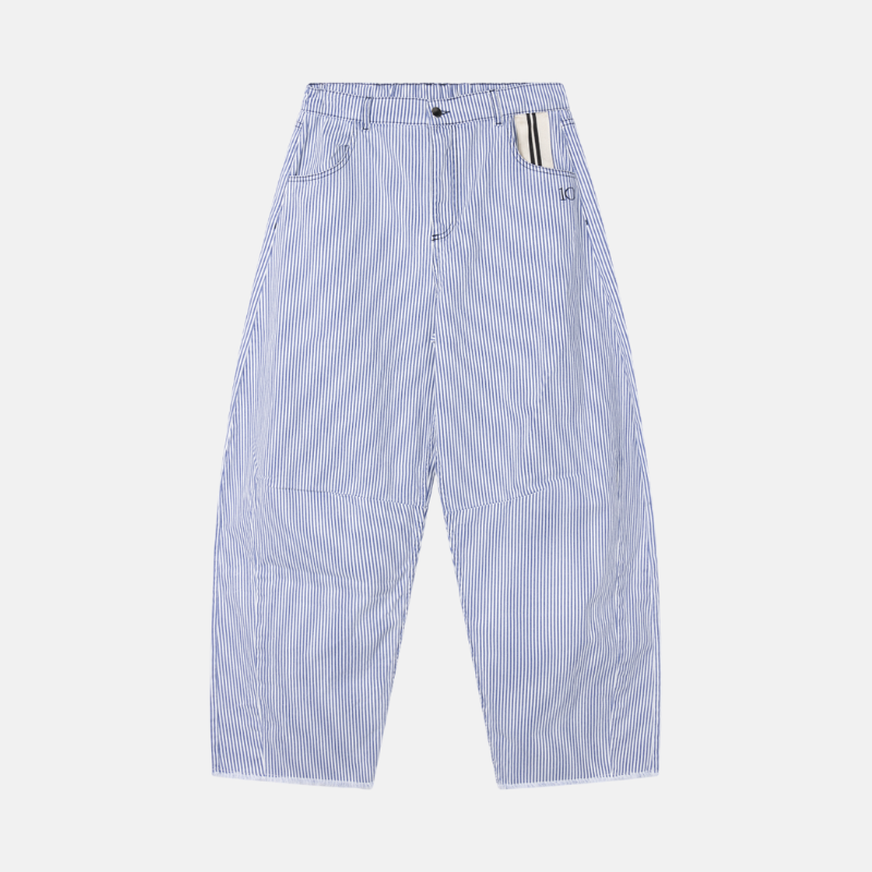 western pants stripes