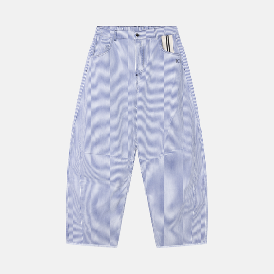 western pants stripes