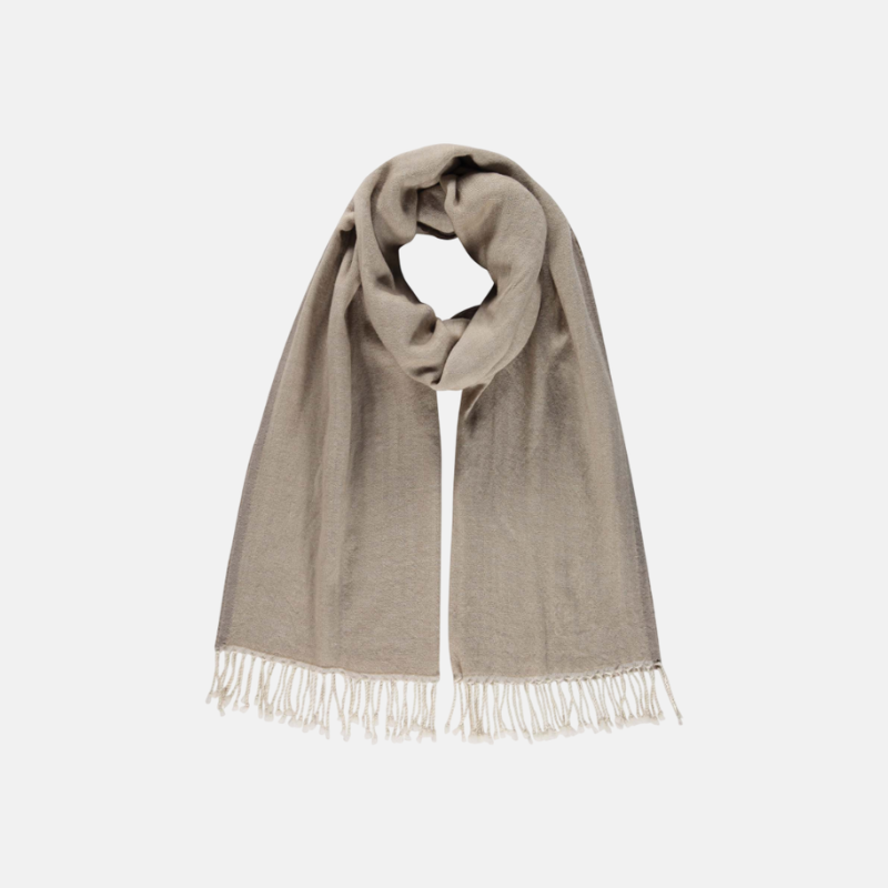 woollen natural scarf