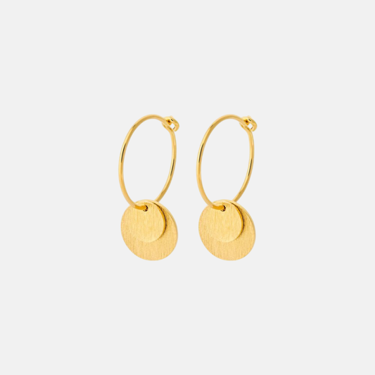 Small Coin Earrings