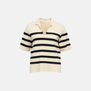 OBJREYNARD 2/4 LO POLO KNIT NOOS