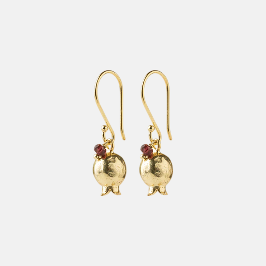 Hush Garnet Earrings