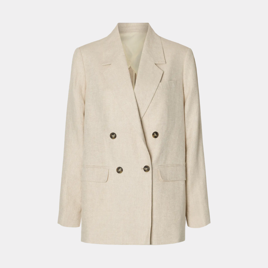SLWELIN-IDA DB LINEN BLAZER