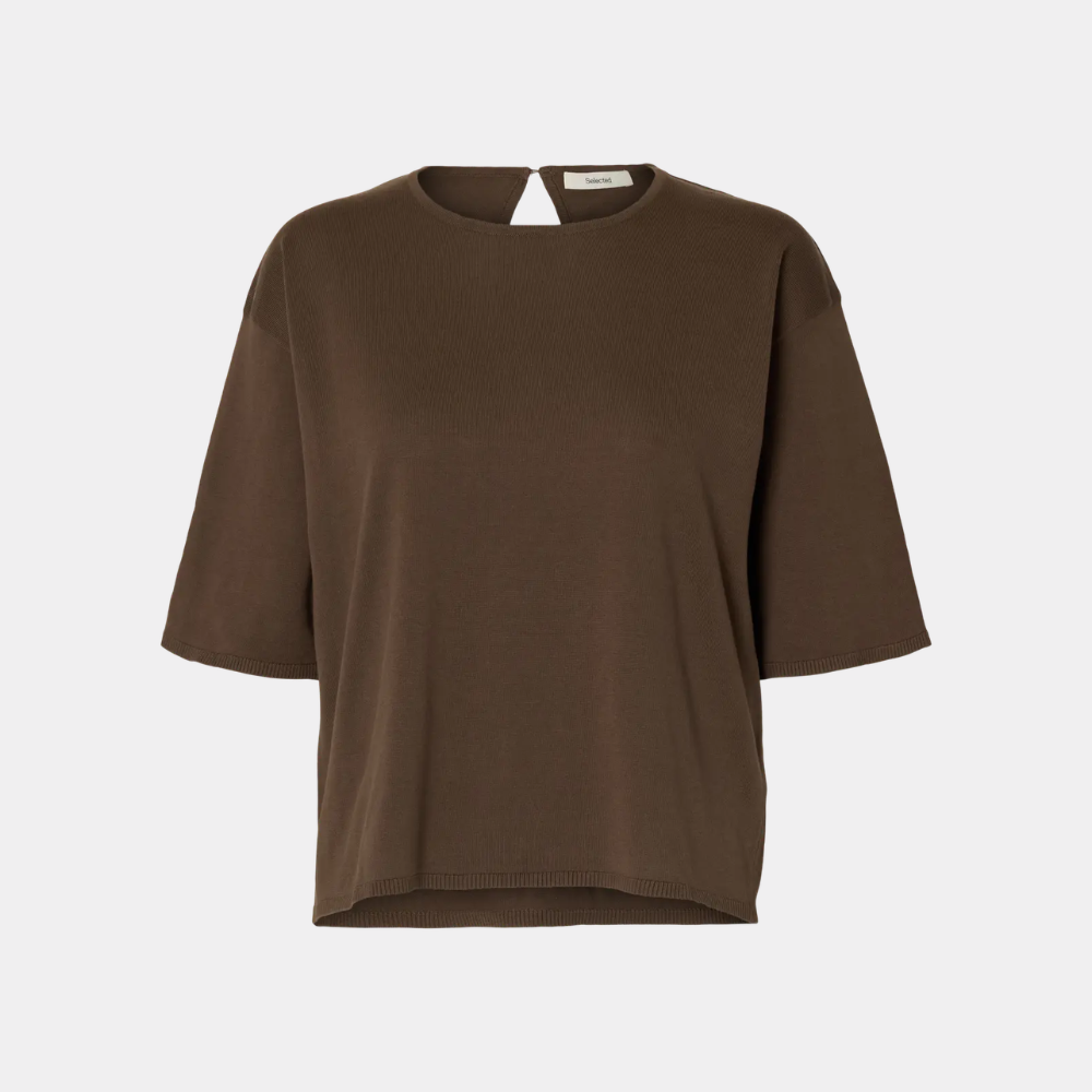 SLFTOLEDO 2/4 KNIT O-NECK NOOS