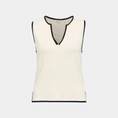 Afbeelding laden in Galerijviewer, OBJVIVA S/L RE V-NECK KNIT TOP NOOS
