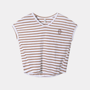 v-neck tee stripes