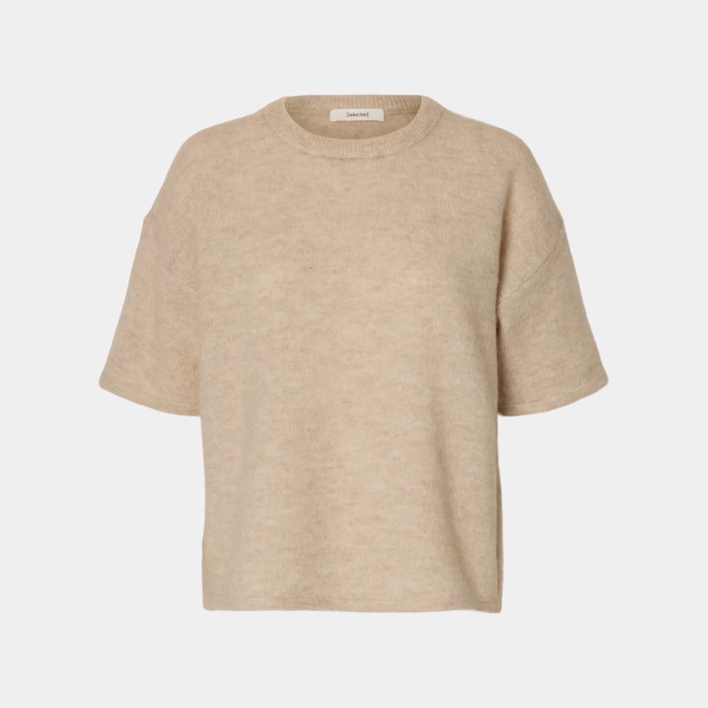 SLWLULU 2/4 KNIT O-NECK NOOS