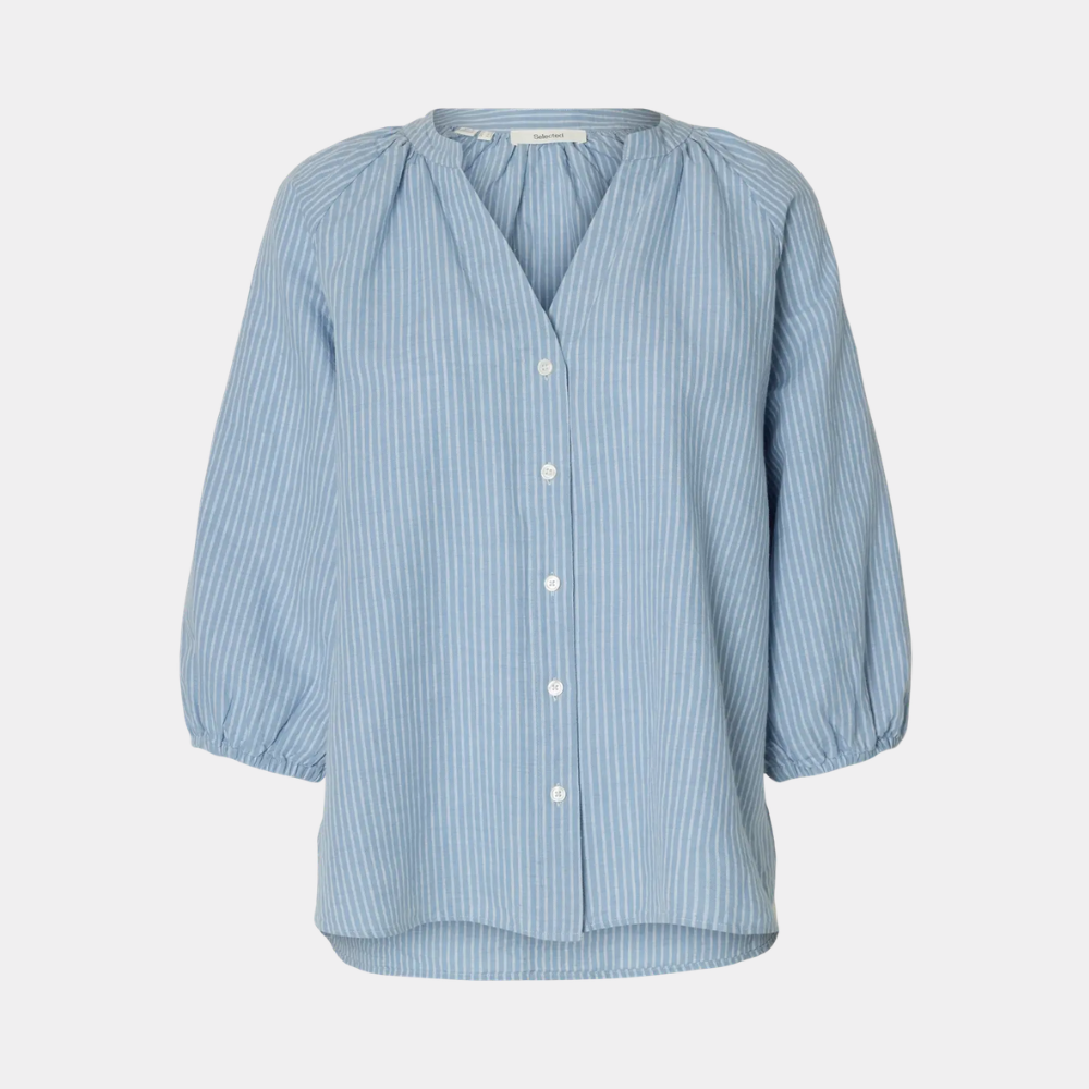 SLWCLEO-ALBERTA LINEN BLEND SHIRT NOOS
