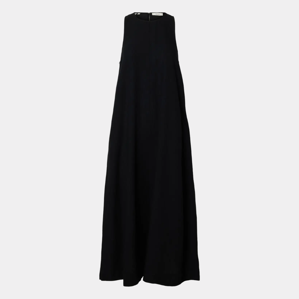 SLFLUISA RELAXED LINEN BLEND DRESS NOOS