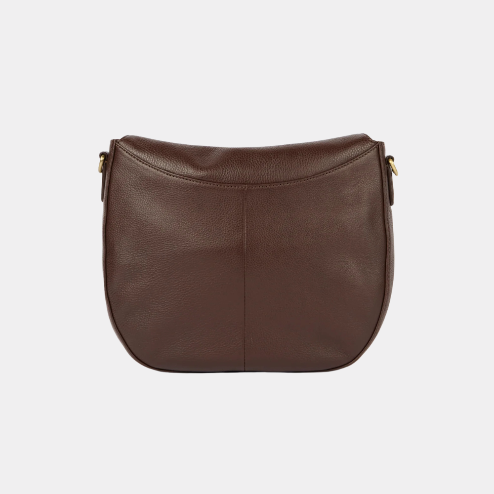 Lana Chocolate Soft Grain Leather