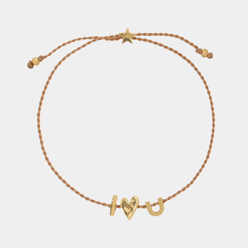 I LOVE U Rope Bracelet