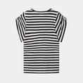 Afbeelding laden in Galerijviewer, strong shoulder tee modal stripes
