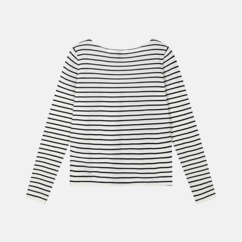 fine knit sweater stripes