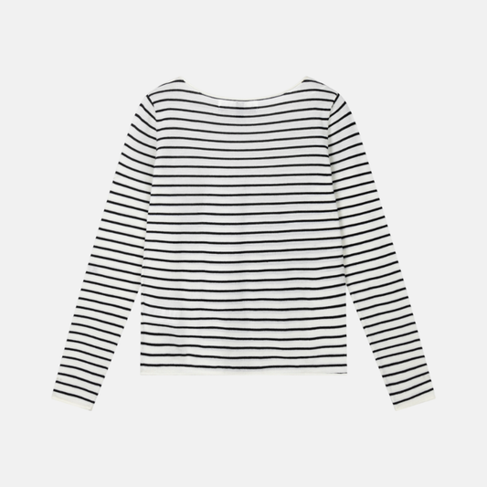 fine knit sweater stripes