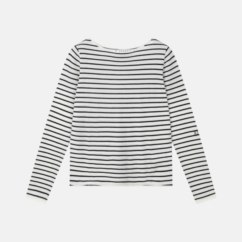 fine knit sweater stripes