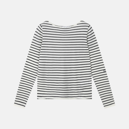 fine knit sweater stripes