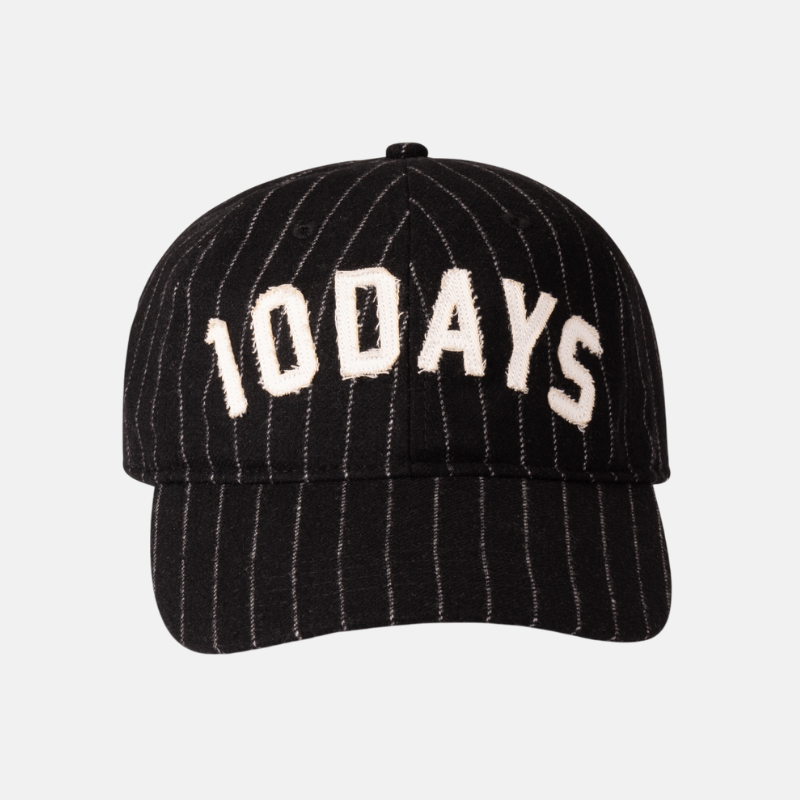 cotton cap logo stripes