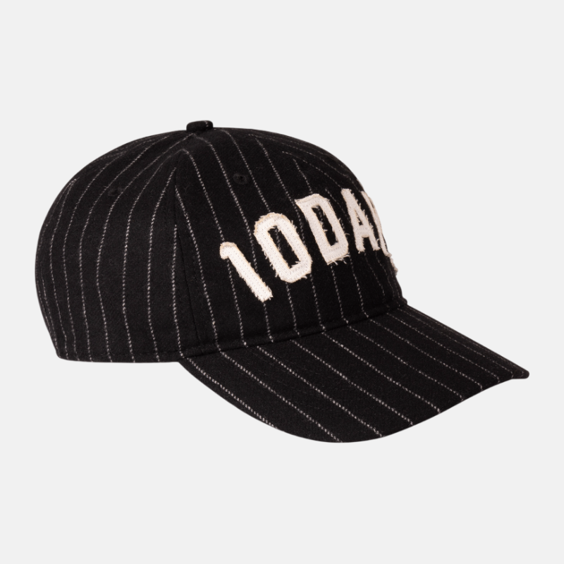 cotton cap logo stripes