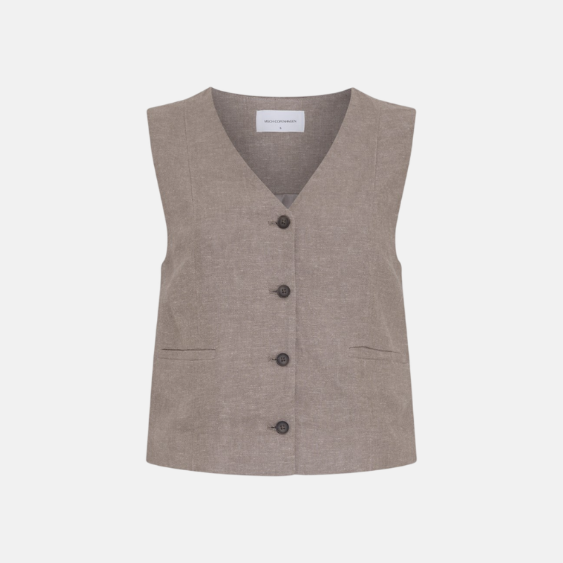 MSCHViana Ginia V Neck Waistcoat