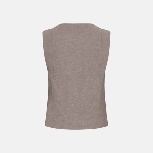 MSCHViana Ginia V Neck Waistcoat