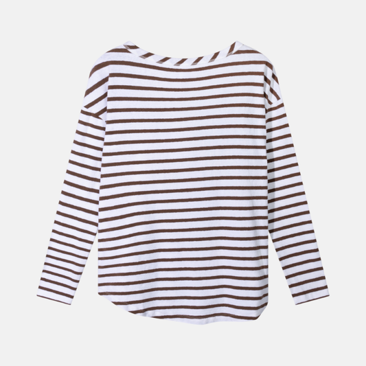 long sleeve tee stripes