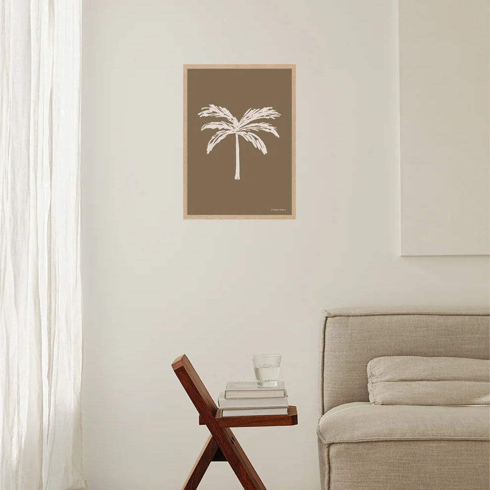 Palm Eco Poster | Brown