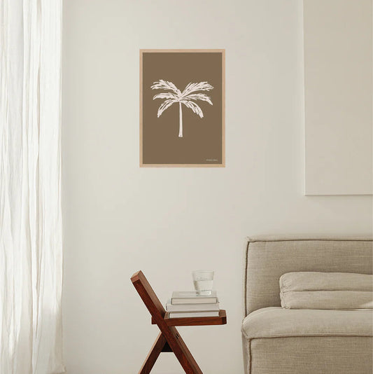 Palm Eco Poster | Brown