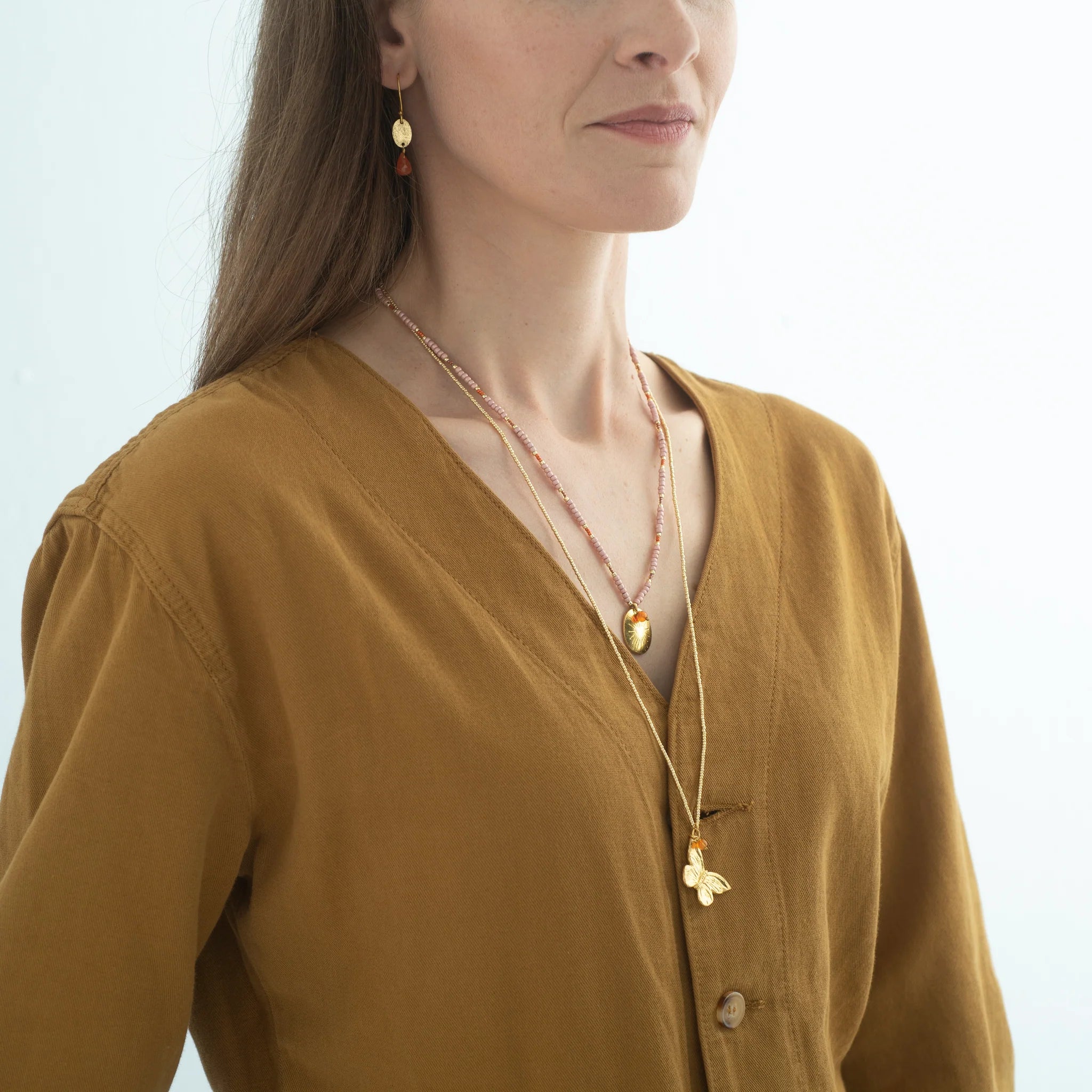 Paradise Carnelian Necklace