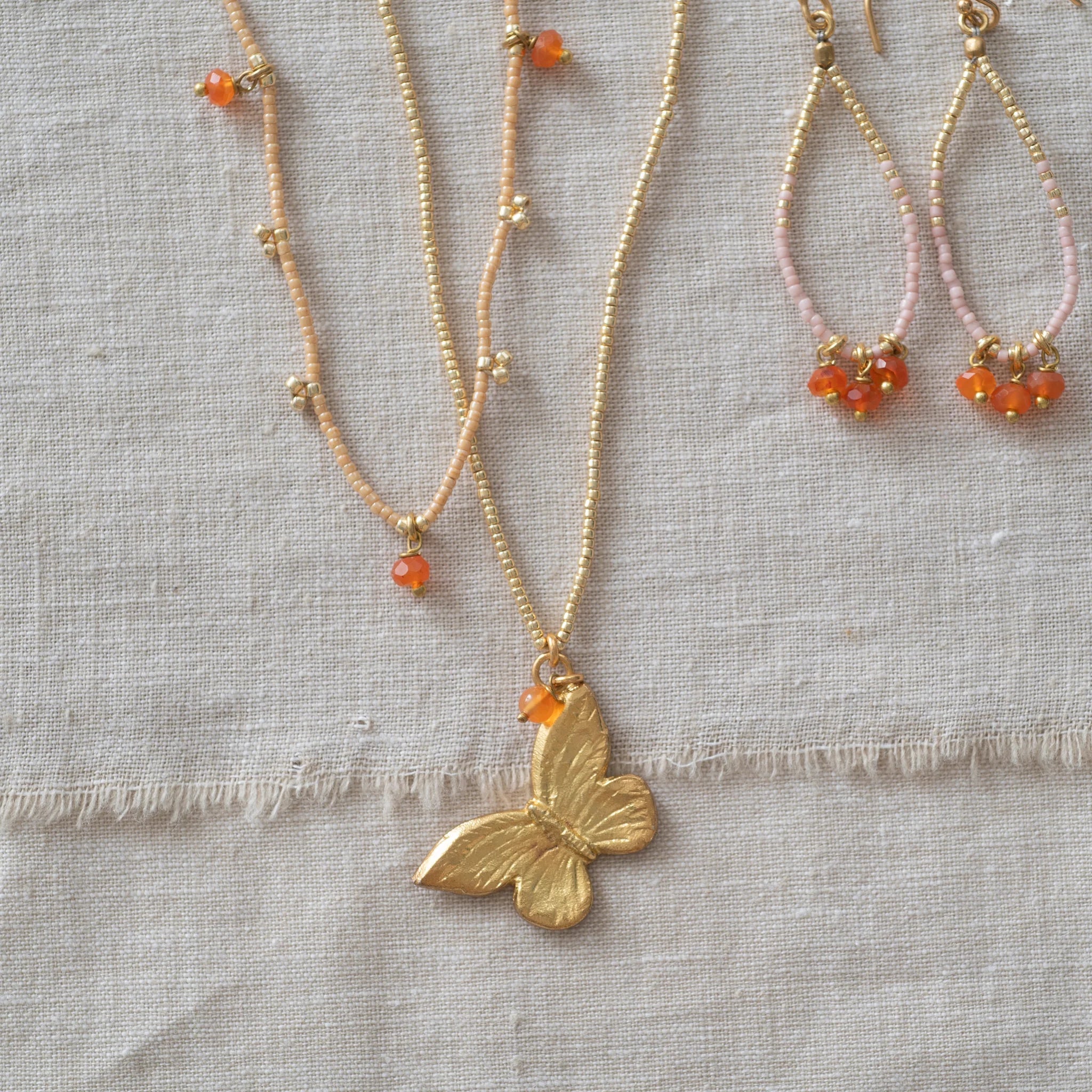 Paradise Carnelian Necklace