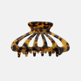 Load image into Gallery viewer, Princess Dark Cheetah Hairclip
